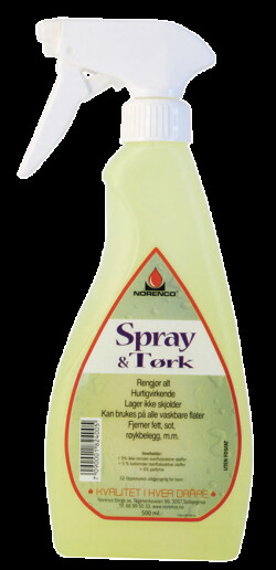 Spray og Tørk